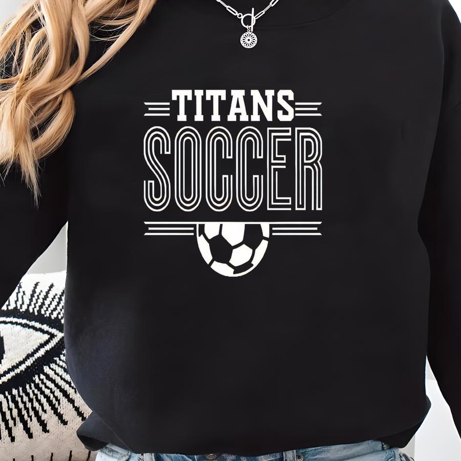 Custom Soccer T-shirt | Mascot Shirt | Soccer Shirt | School Pride | Soccer Gift | Spirit Wear Sweatshirt