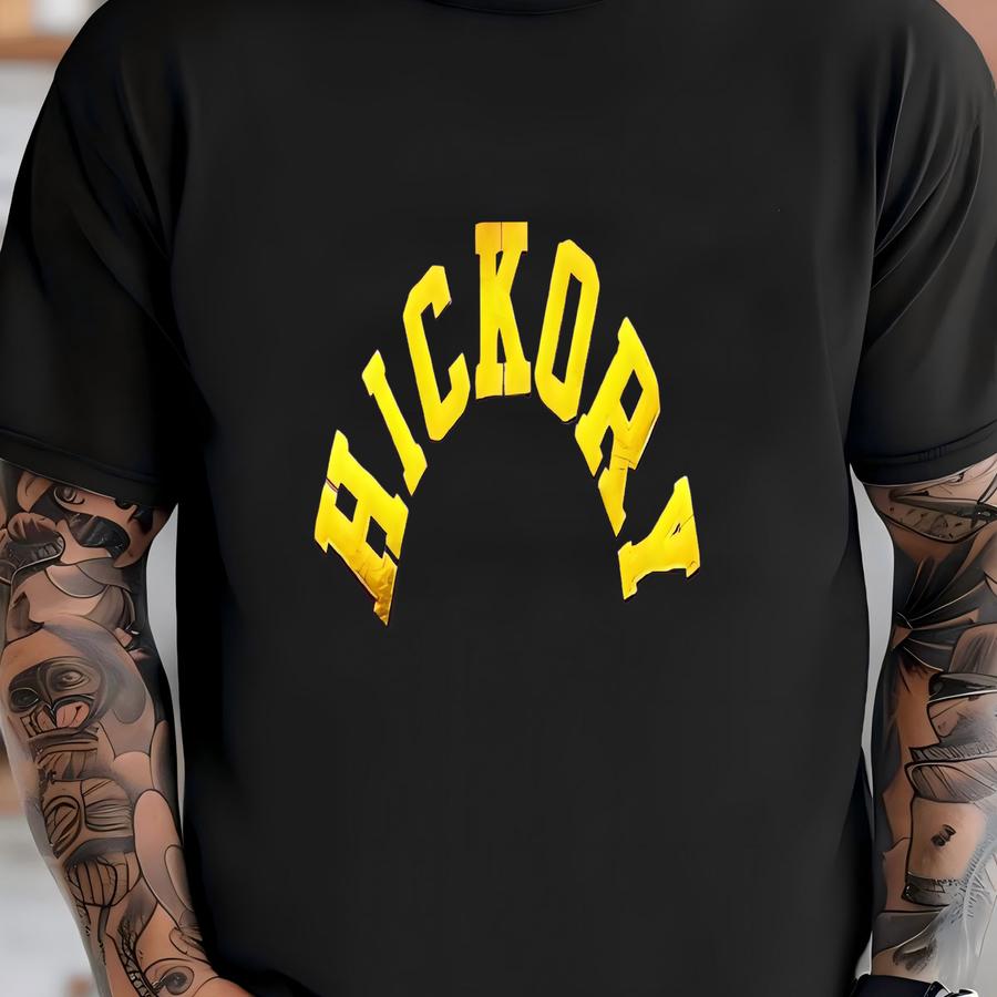 Vintage Hickory Huskers Hoodie Sweatshirt Size Small A Pacers Basketball Quality Logo Perfect Fade T-shirt