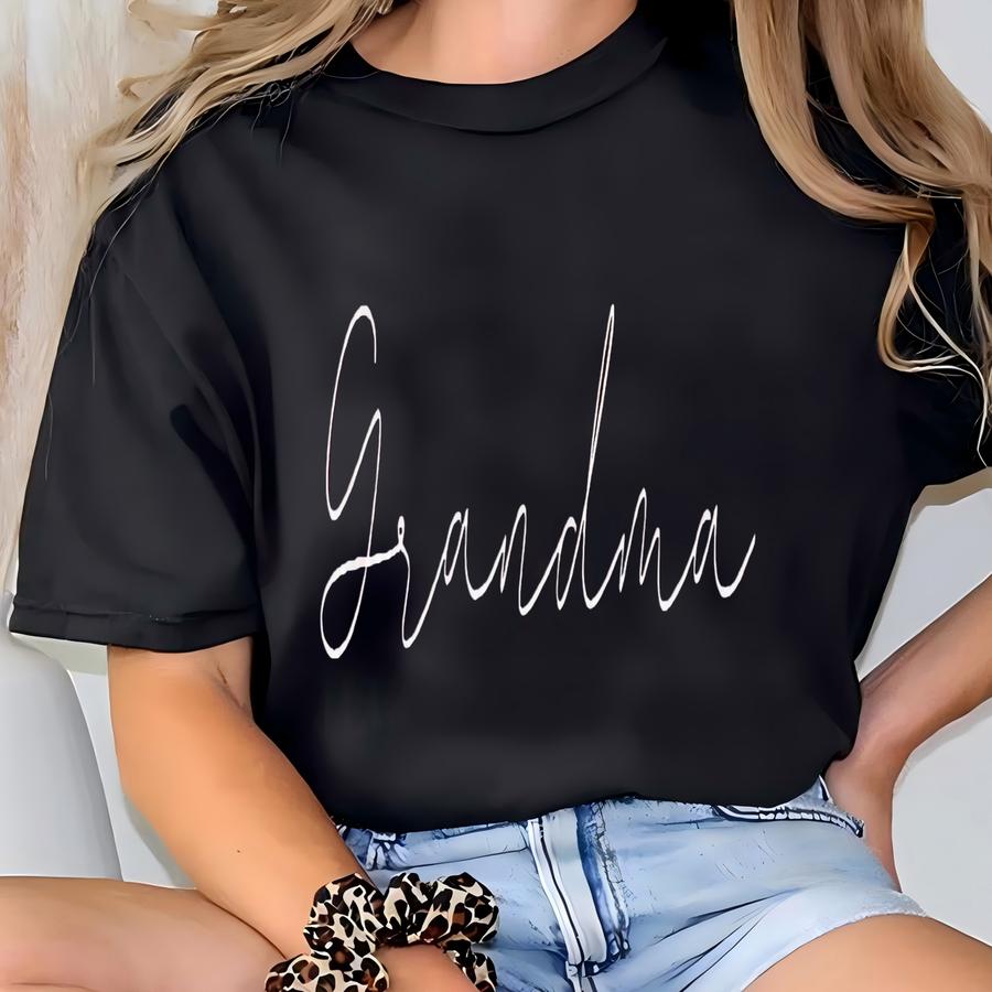 Grandma Sweatshirt, Grandma Gift, Grandma Hoodie, Gift For Grandma, Mother's Day Gift, Grandma Mother's Day, Shirts For Grandma,grandma Tee T-shirt