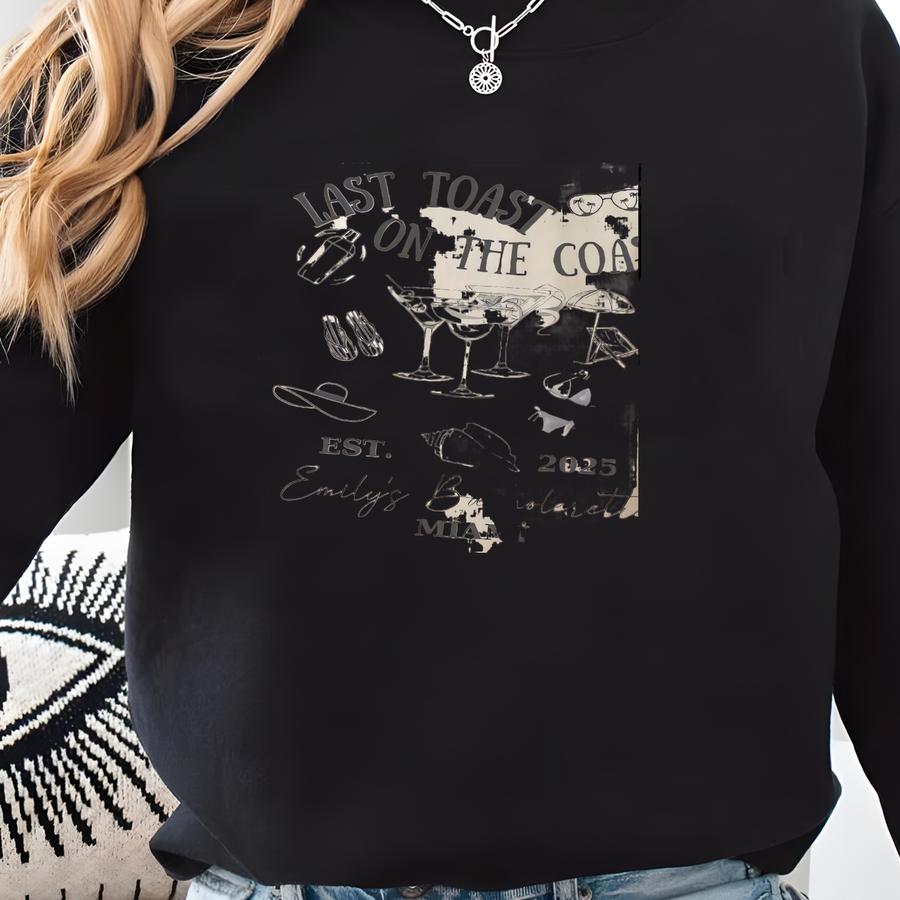 Custom Beach Bachelorette Shirts, Beach Bride Shirt, Bachelorette Party Shirt, Bach Club Bachelorette Gift, Beach Bride And Bridesmaid Gifts Sweatshirt