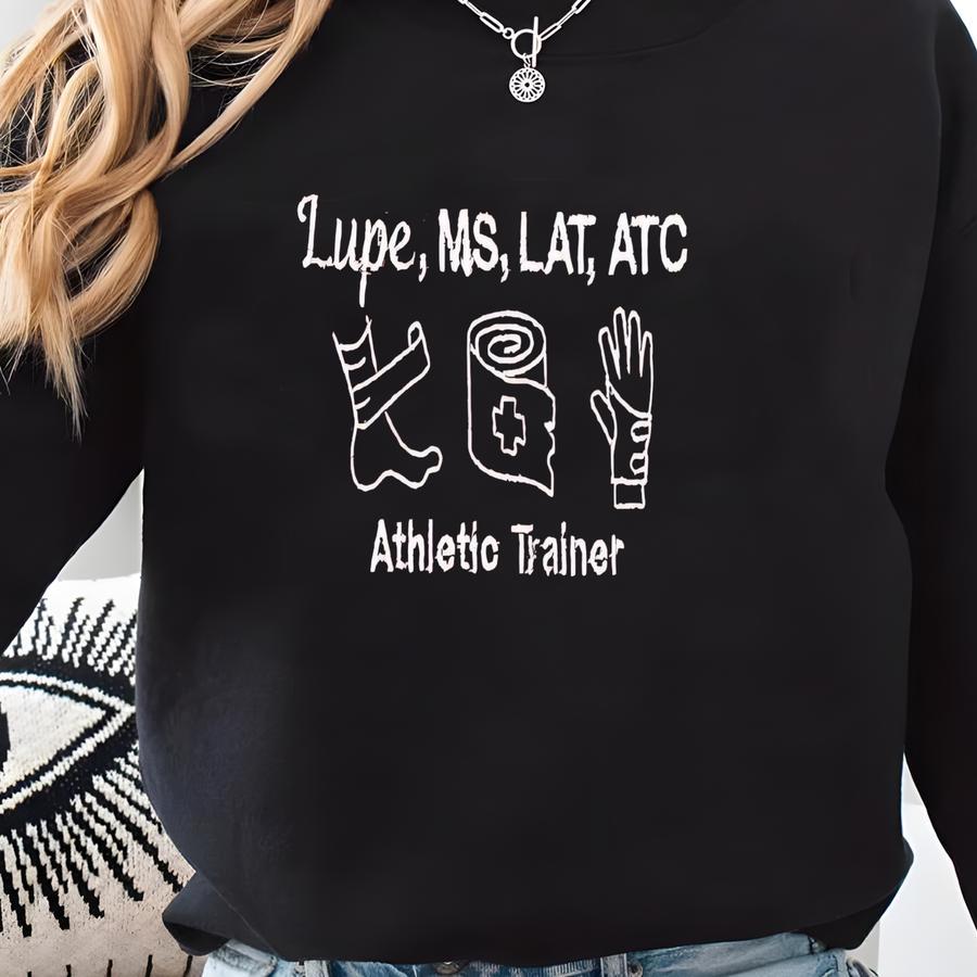 Athletic Trainer Quarter Zip Sweatshirt| Custom Medical Jacket, Graduation Gift For Men And Women, Atc, Lat, At Assistant, Rehab Sweatshirt Athletic Trainer Quarter Zip Sweatshirt| Custom Medical Jacket, Graduation Gift For Men And Women, Atc, Lat, At Assistant, Rehab Sweatshirt
