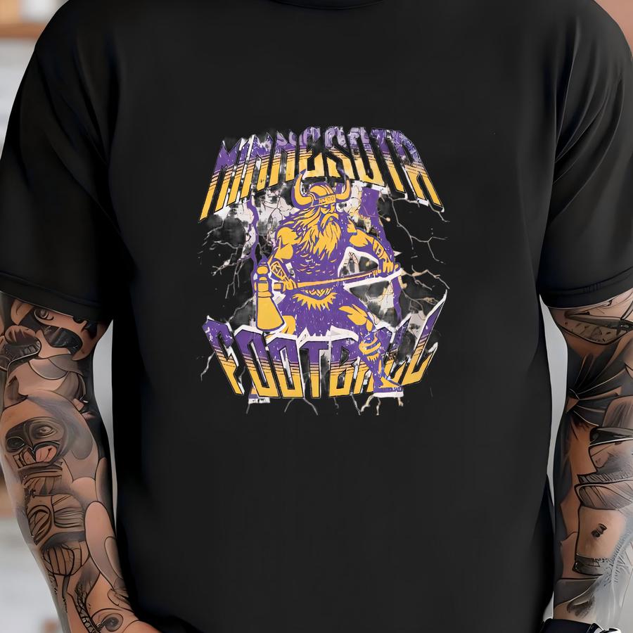 Vintage Minnesota Football Sweatshirt, Fan Gifts, Game Day Apparel, Unisex Crewneck Pullover, Football Fan Gear, Minnesota T-shirt