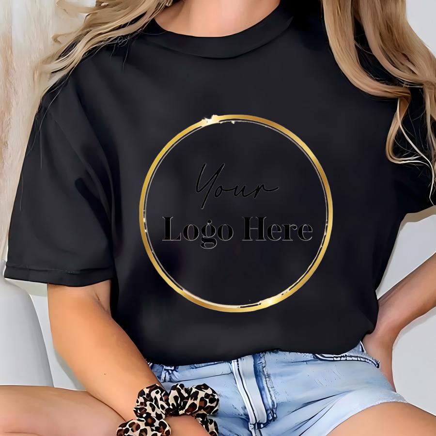 Custom Logo Shirts, Personalized Logo Shirt, Custom Design Shirt, Custom Text Shirt,your Business Logo Or Brand Logo T Shirt,team Logo Shirt T-shirt