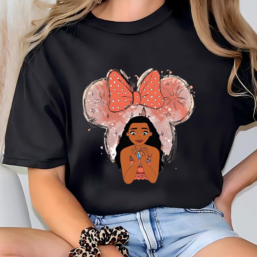 Moana Shirts, Moana Trip Shirt, Cute Princess, Moana World Mouse Ears Tee, Moana Birthday Shirt, Princess Moana T-shirt