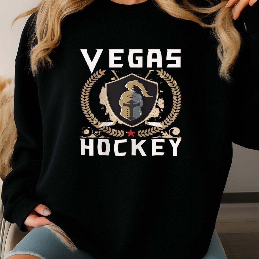 Vegas Golden Knights Sweatshirt: Hockey Fan Apparel Sweatshirt