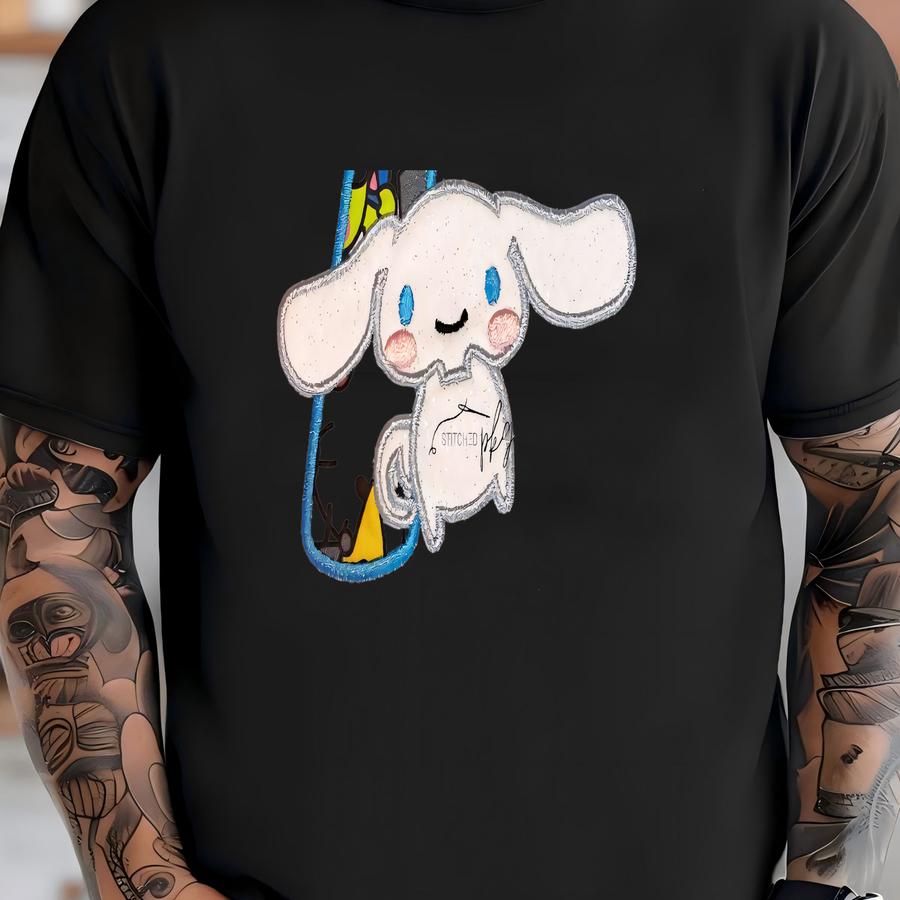 Cinnamon Roll Character Birthday Shirt - Top - Personalized Name - O Kat Theme Party - Girls Birthday - Japan Characters T-shirt