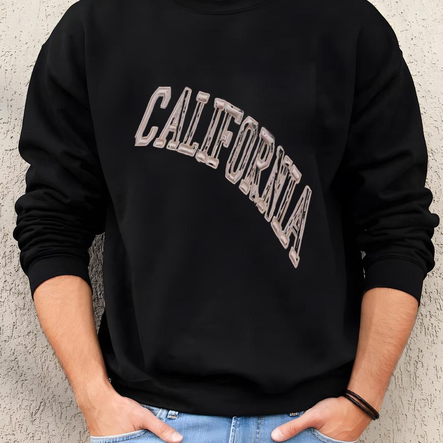 California Sweatshirt, California Golden State Sweatshirt, Custom State Sweatshirt, California Travel Sweatshirt