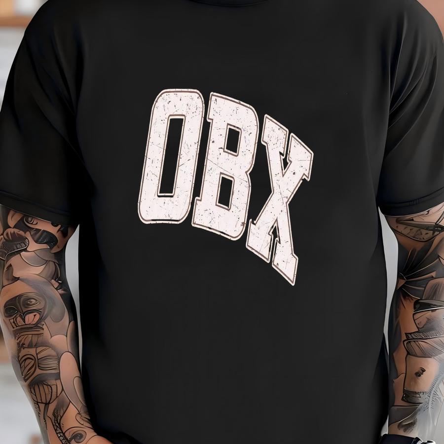 Obx ® Sweatshirt Faded Vintage Aesthetic North Carolina Crewneck Unisex Lightweight Beachy Obx Sweatshirt T-shirt