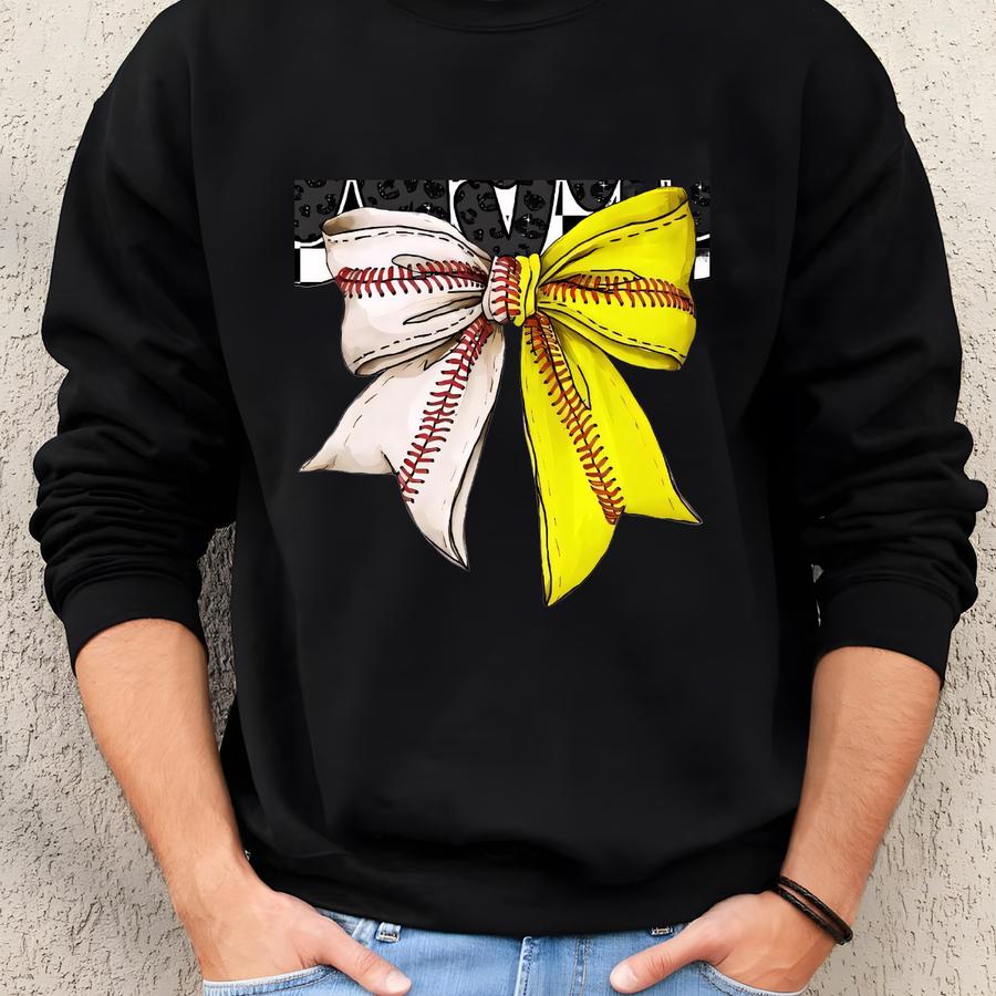 Cougars Mascot Softball Coquette Png (digital File) Sweatshirt