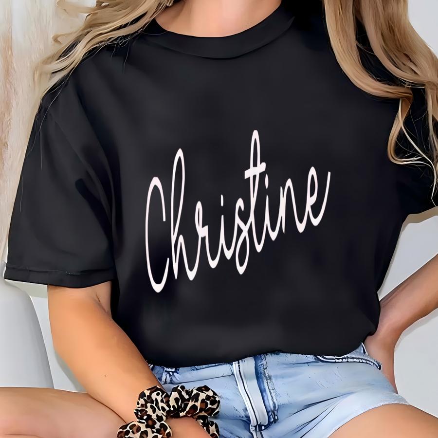 Pink Gift For Daughter Custom Notebook For Teen Girl Birthday Party Present Cute Diary Personalized Name Gift For Her Customized Journal A5 T-shirt