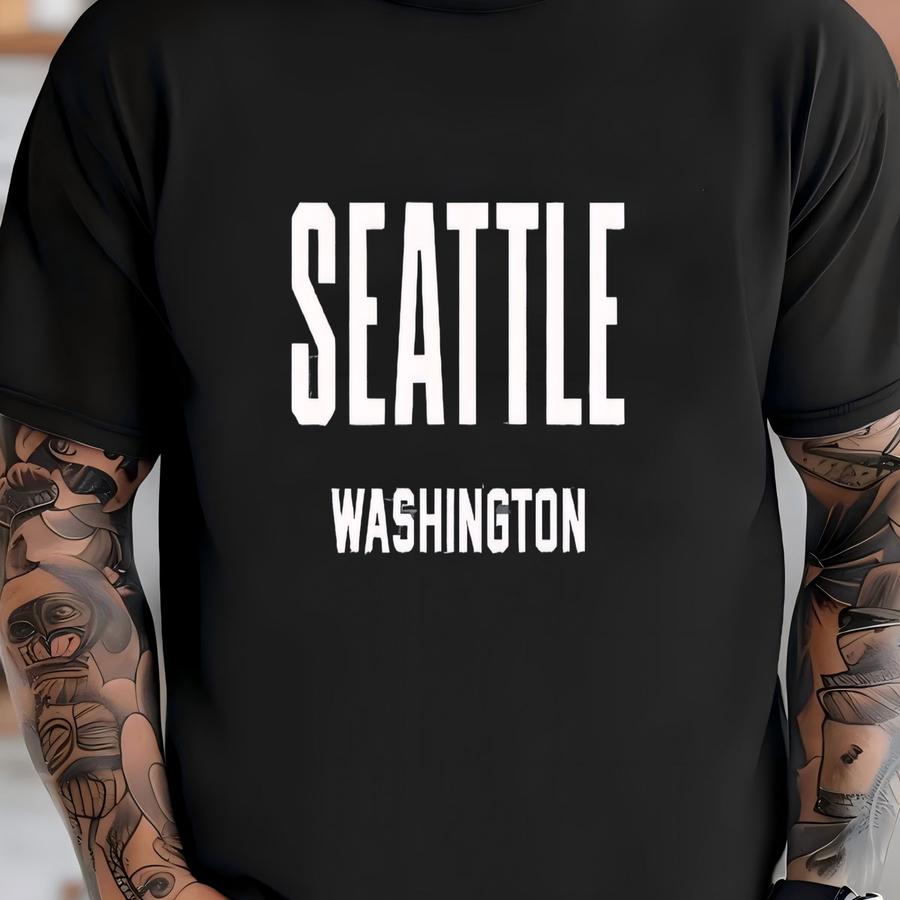 Seattle Hoodie | Puget Sound Pacific Northwest | Seattle Washington Pullover Hoodie T-shirt