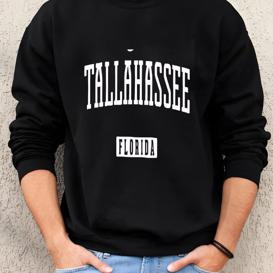 Tallahassee Sweatshirt | Florida Panhandle | Tallahassee Florida Crewneck Sweatshirt Sweatshirt