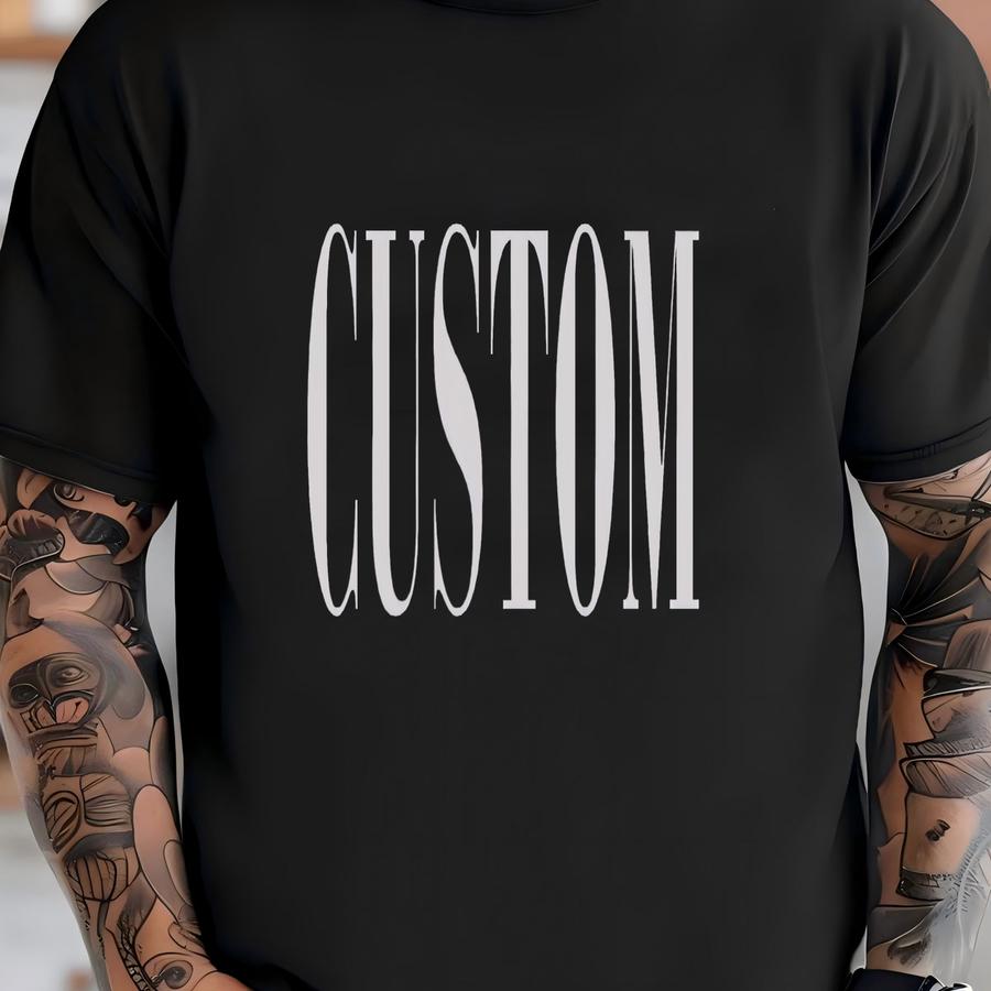 Custom Pet Photo Hoodie: Vintage Style Tee T-shirt