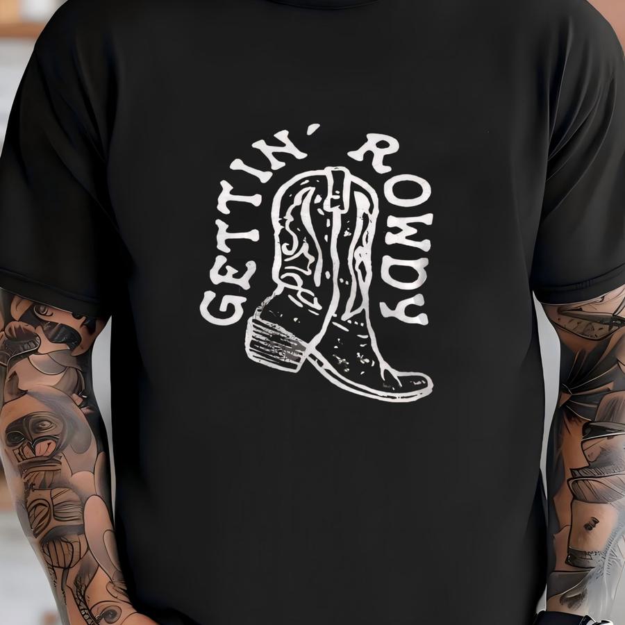 Getting Hitched Bachelorette Shirts Cowgirl Bachelorette Shirt Oversized Western Tshirt Brides Last Rodeo Shirt Matching Bridal Party Outfit T-shirt