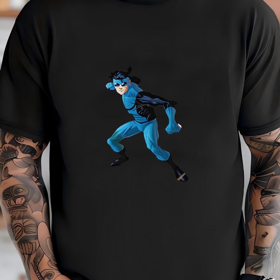 Limited Invincible Mark Grayson Superhero T Shirt, Unisex Shirt, Graphic Tee, Superhero Costume, Comic Book Fan Gift T-shirt