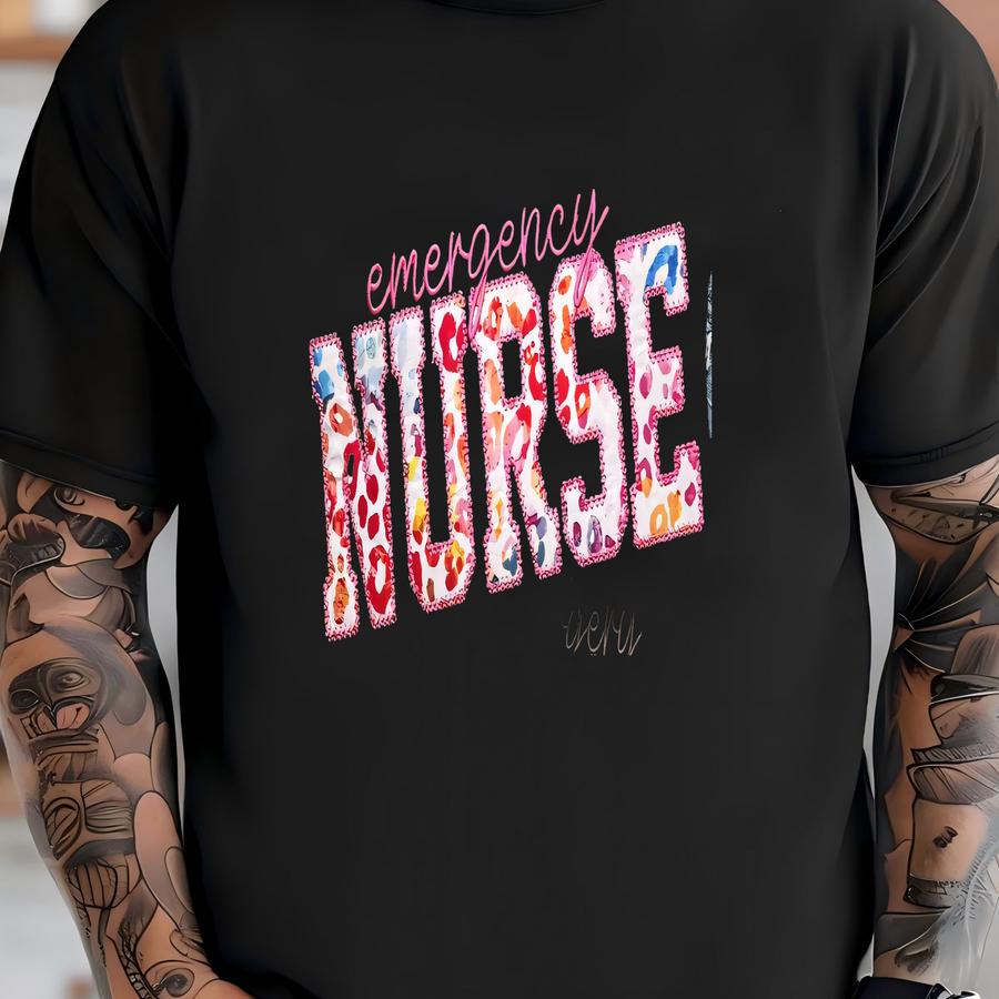 Emergency Nurse Sweatshirt, Er Nurse Sweatshirt, Emergency Department Sweatshirt, Gift For Nurse, Custom Nurse Crewneck T-shirt