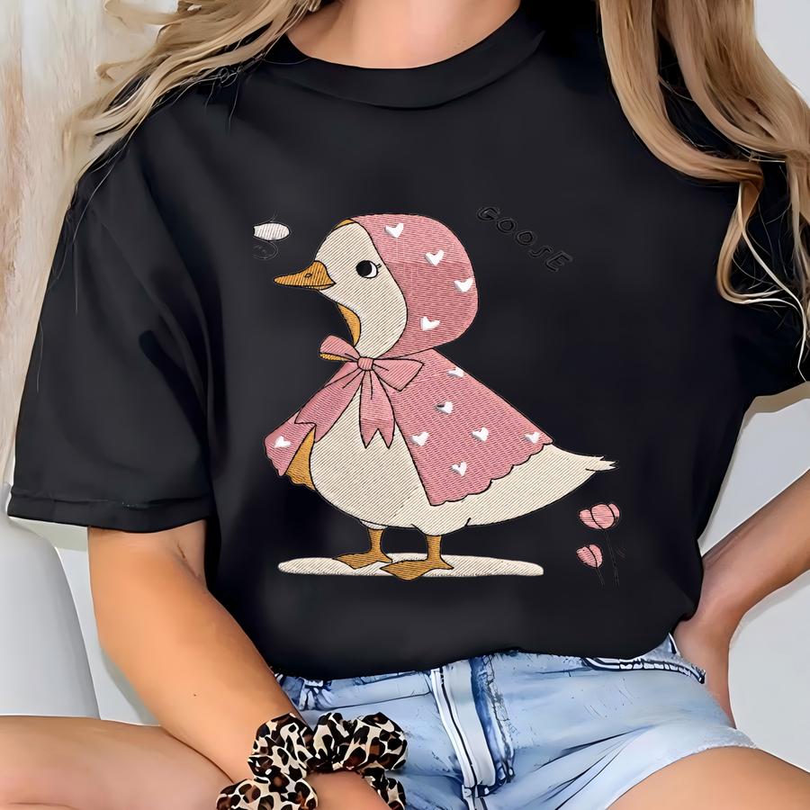 Cute Silly Goose Digital, Y Digital Download File , Y Download,digital Download T-shirt