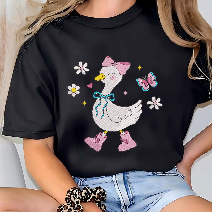 Cute Silly Goose Digital, Y Digital Download File , Y Download,digital Download T-shirt