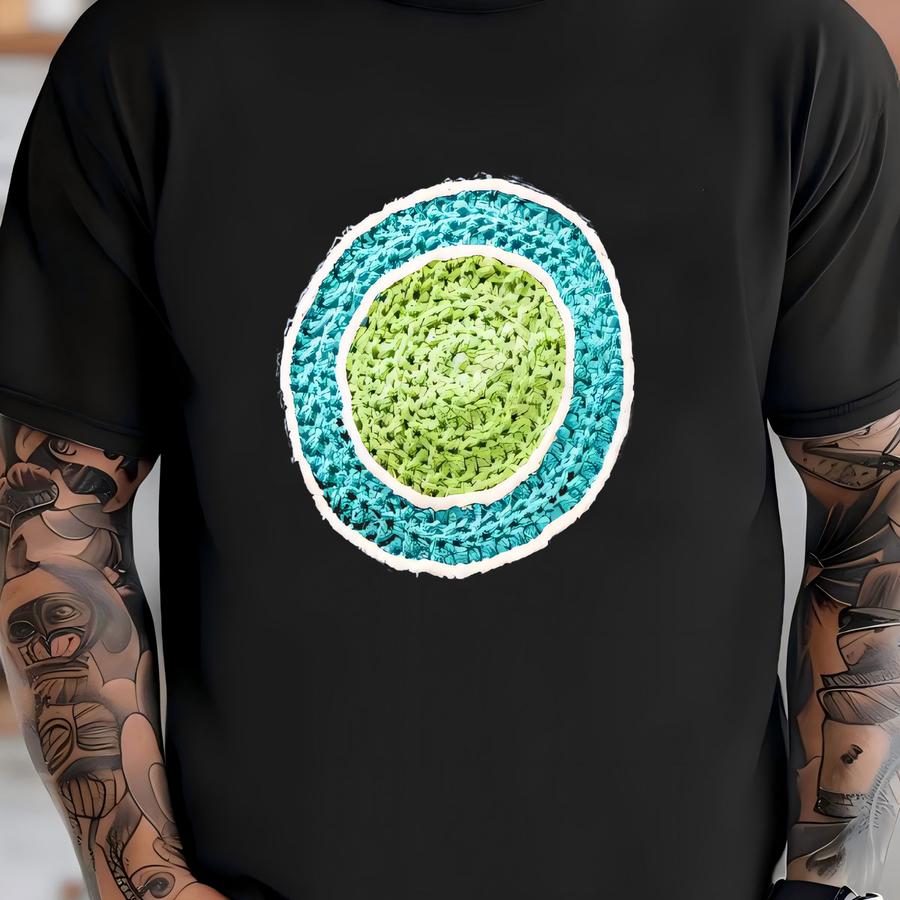 Crochet Argyle Ottoman Pattern – Bean Pouf Pdf, Modern Floor Cushion Diy, Home Decor Crochet Pattern T-shirt