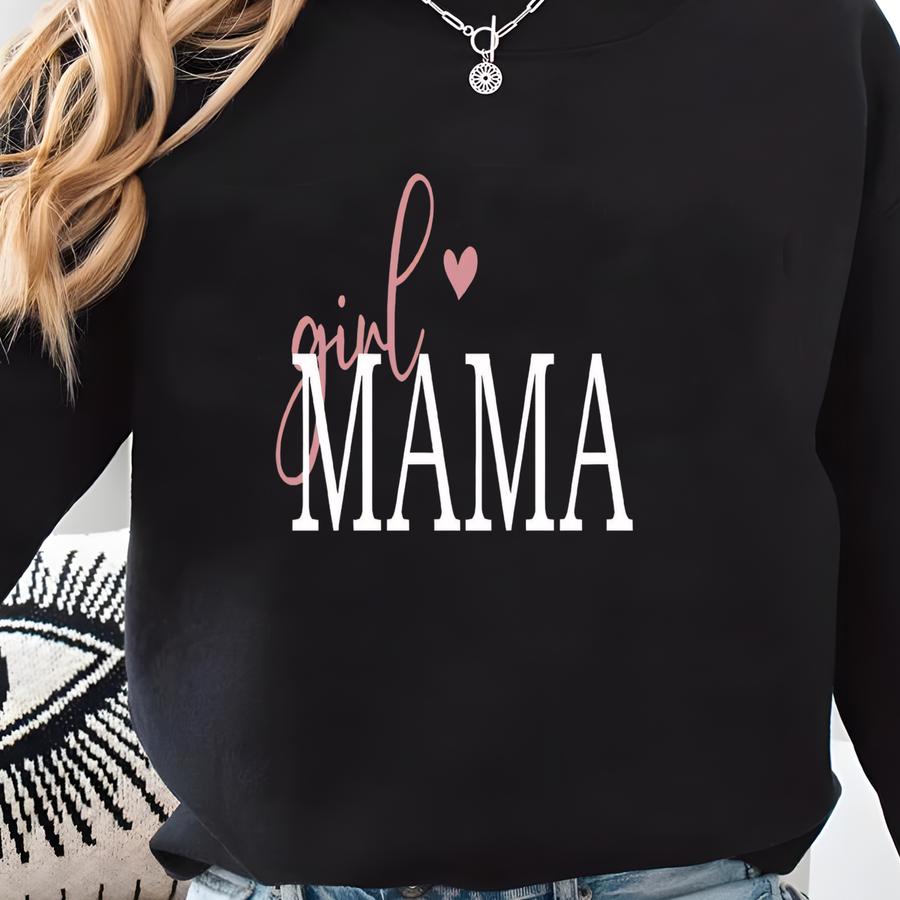Custom Girl Mama Shirt With Kid Names,,personalized Mamatshirt,mothers Day Gift,mom Birthday Gift,mommy Shirt,mom Life Tee Sweatshirt