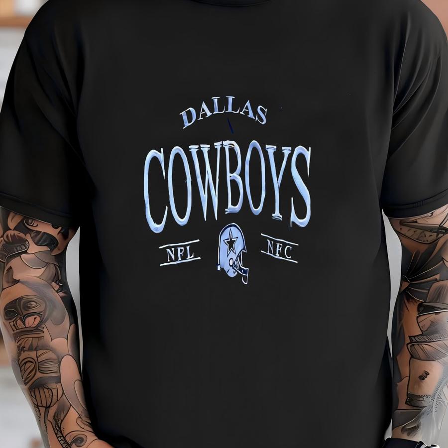 Vintage Sports Cowboy Logo Crewneck Sweatshirt Size L T-shirt