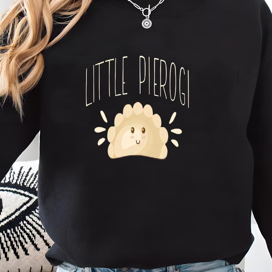 Little Pierogi Romper Sweatshirt, Cute Food Baby Outfit, Little Pierogi Newborn Romper, Dumpling Baby Bodysuit, Funny Baby Shower Gift Idea Sweatshirt