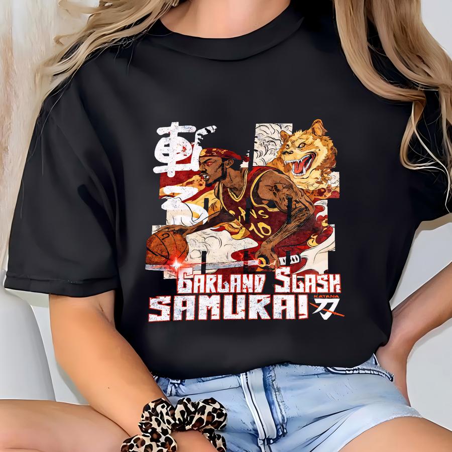 Vintage Darius Garland Cleveland Cavaliers Basketball Sweatshirt, Premium Heavyweight T Shirt, Washed Hoodie, Gift For Him Gift For Her T-shirt