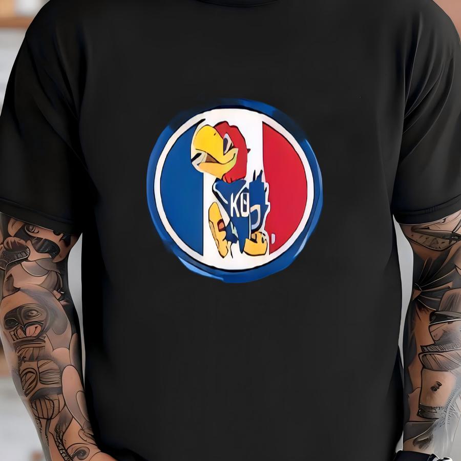 Kansas Men’s Blue Starter Jacket Size Medium Vintage T-shirt