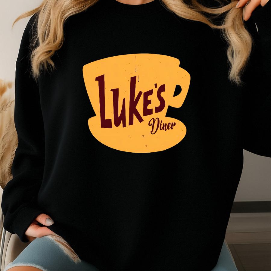 Luke's Diner Sweatshirt, Stars Hollow Luke's Diner Sweatshirt, Autumn Festival Sweatshirt, Stars Hollow Hoodie, Stars Hollow Sweatshirt Sweatshirt