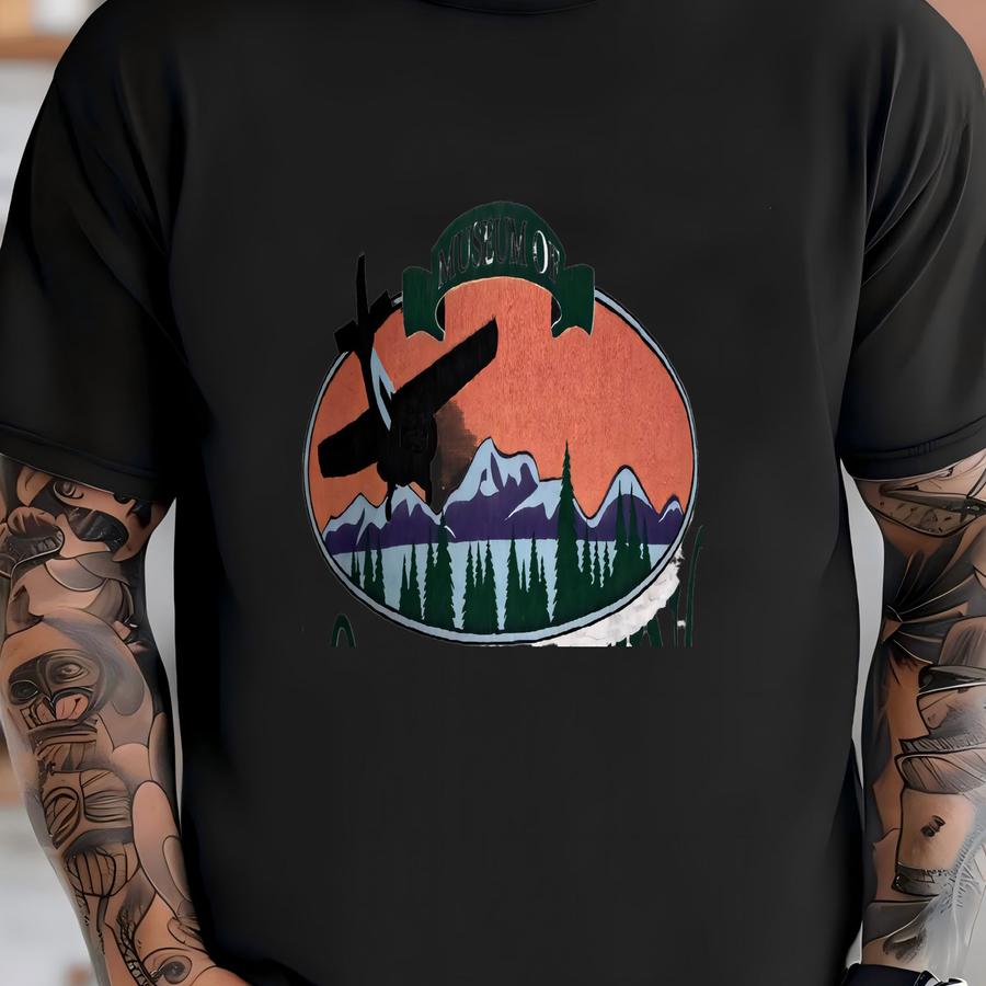 Vintage Mountain Flying Crew Neck Sweatshirt 80s 90s Szxl T-shirt