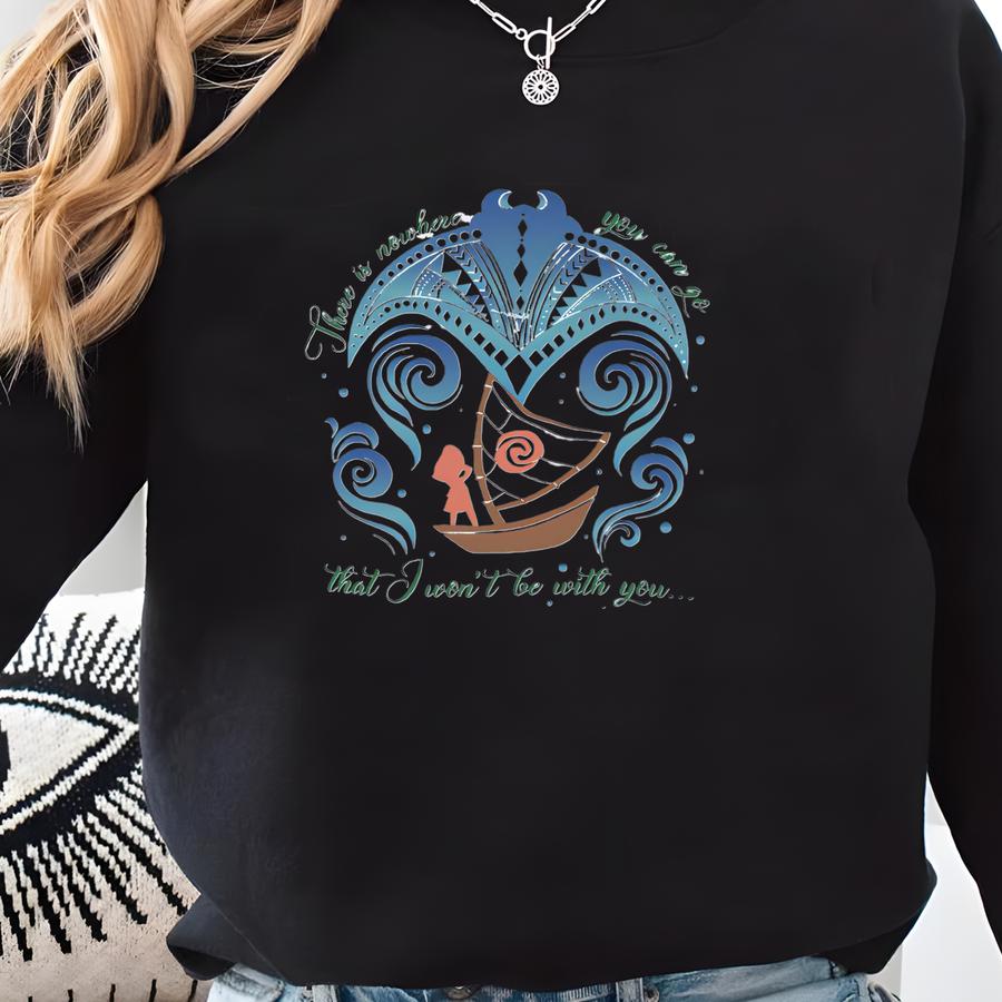® Moana Shirt, I Know The Way, Polynesian Mouse Tee, Family Vacation Shirt, Ocean Adventure Tshirt Sweatshirt