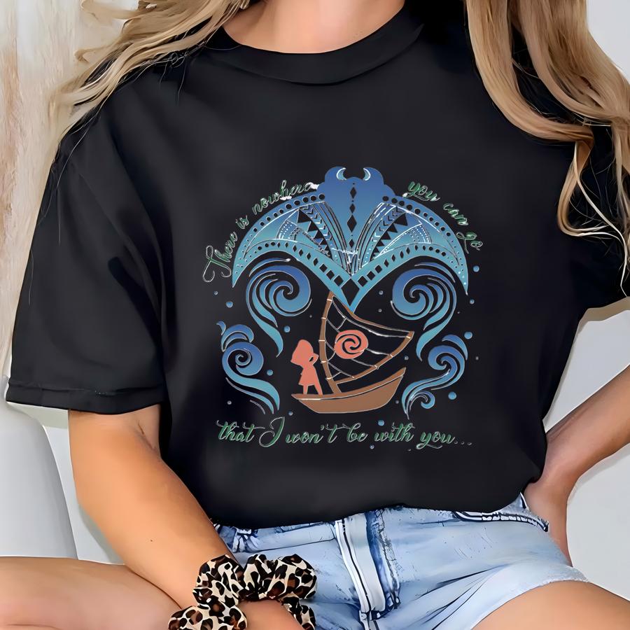 ® Moana Shirt, I Know The Way, Polynesian Mouse Tee, Family Vacation Shirt, Ocean Adventure Tshirt T-shirt
