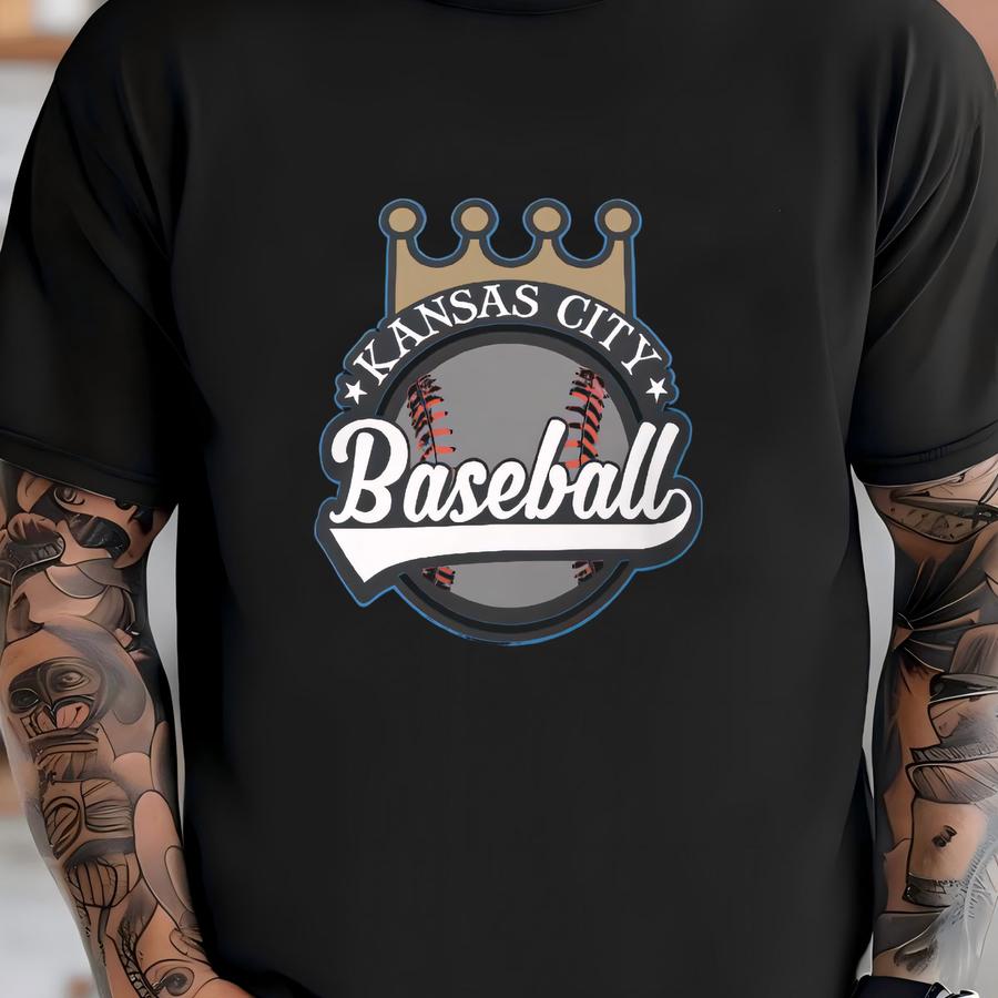 Vintage Kansas City Baseball Hoodie: Retro Kc Sports Fan Apparel T-shirt