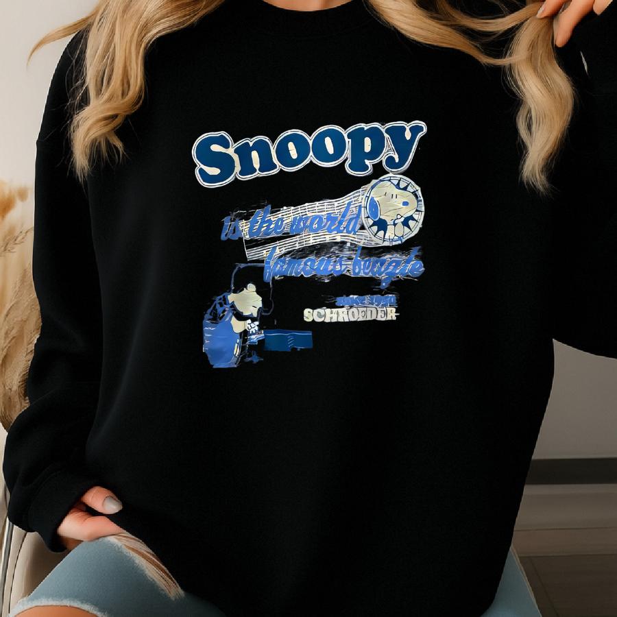 Vintage Peanuts  Schroeder Music Play Crewneck Sweatshirt Size M Sweatshirt