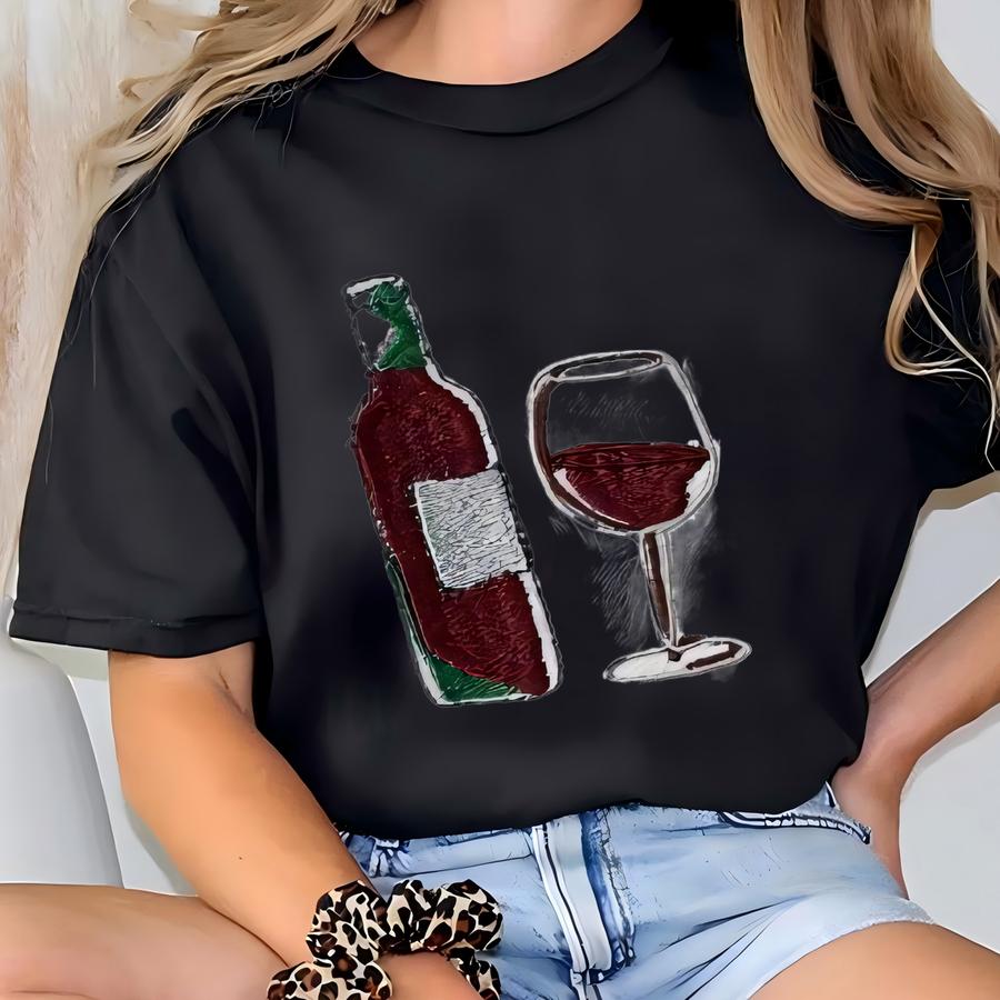 Wine Cellar Towel Set Home Bar Decor Personalized Bar Accessory Drop Cloth Custom Kitchen Accessories Gift For Wino Lover T-shirt