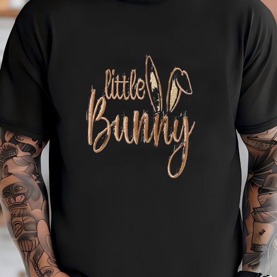 Custom Baby Little Bunny Sweater - Newborn Bunny Ear Oversized Knit Pullover - Easter Baby Coming Home Outfit - Neutral Pictures T-shirt