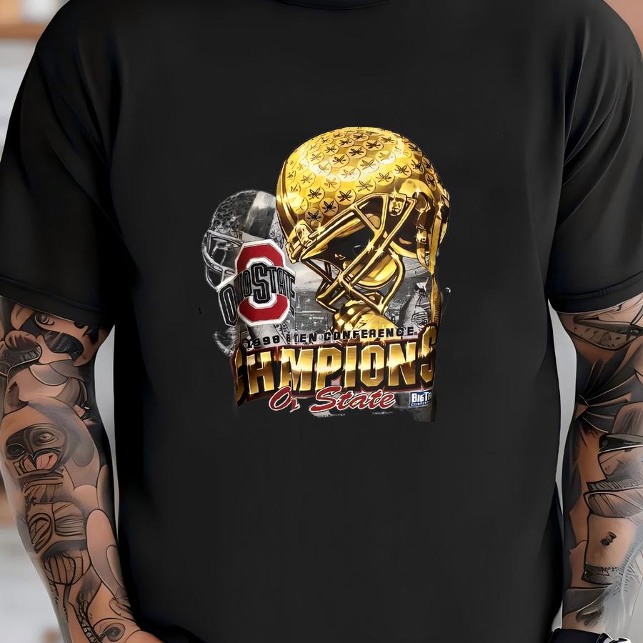 1998 Ohio State Crewneck Sz L (a8760) T-shirt