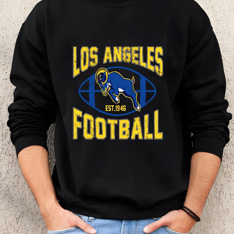 Retro Los Angeles Shirt, Vintage Los Angeles Football Shirt Sweatshirt, Los Angeles Casual Apparel, Los Angeles Merch, Game Day Shirt Sweatshirt Retro Los Angeles Shirt, Vintage Los Angeles Football Shirt Sweatshirt, Los Angeles Casual Apparel, Los Angeles Merch, Game Day Shirt Sweatshirt