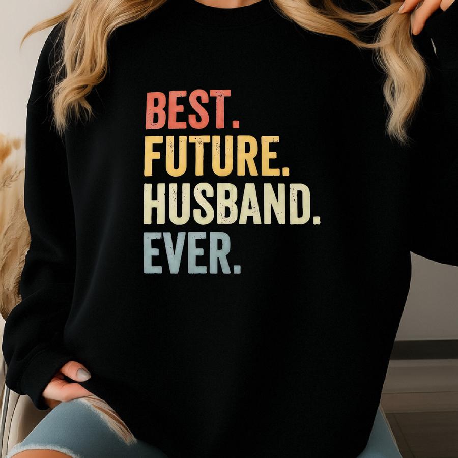 Best Future Husband Cap - Distressed Baseball Hat For Him, Perfect Engagement Gift, Wedding/groomsmen Accessories, Retro Vintage Fiance Hat Sweatshirt