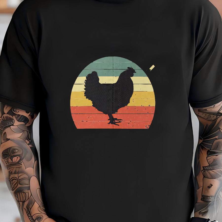 Distressed Cap - The Chicken Whisperer Unisex Hat, Vintage Style Baseball Cap For Farm Animal Lovers Rooster Farmers T-shirt