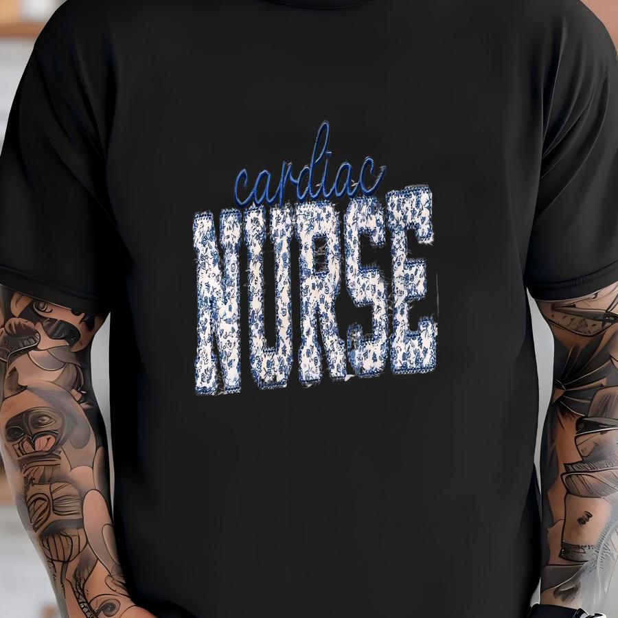 Cardiac Nurse Sweatshirt, Nurse Sweatshirt, Custom Cardiology Sweatshirt, Heart Nurse Gift, Cardiology Nurse Sweatshirt T-shirt