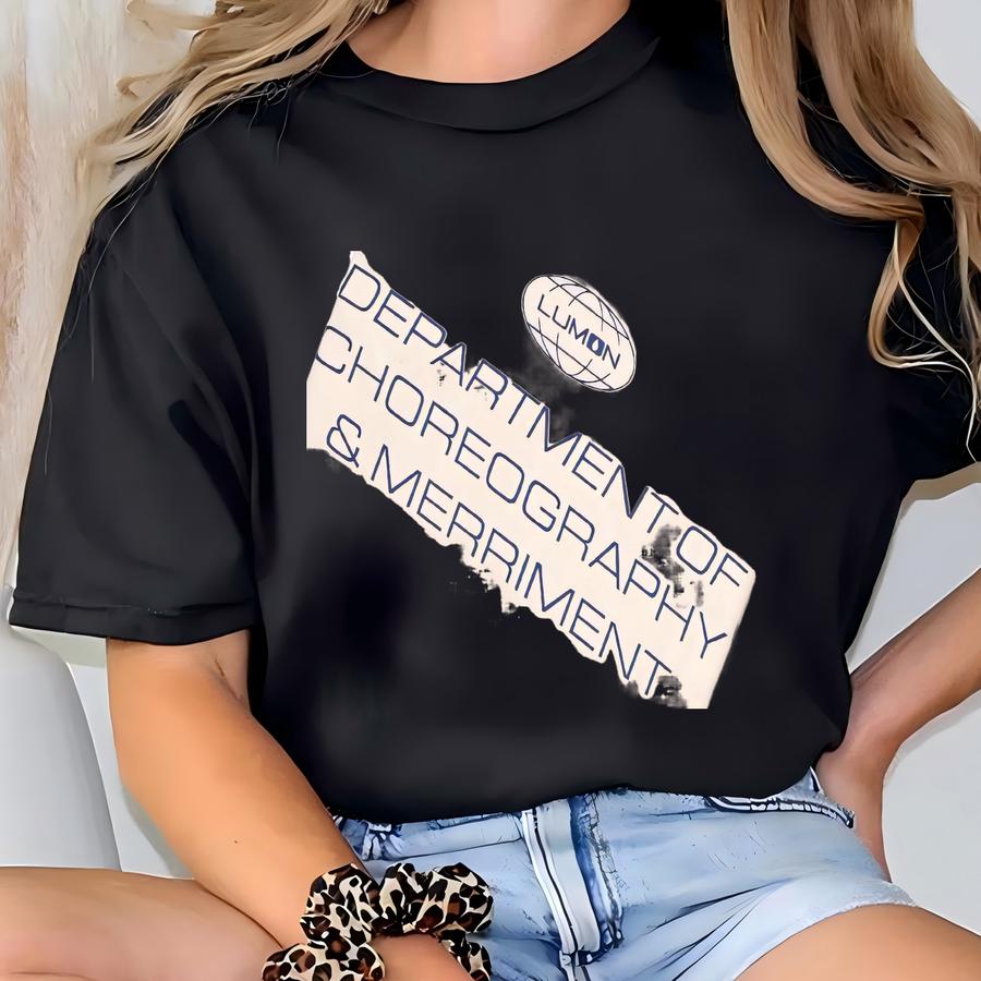 Department Of Choreography And Merriment Shirt, Lumon Industries Tshirt, Macrodata Refinement Merch, Mysterious And Important Gift, Cm Tee T-shirt