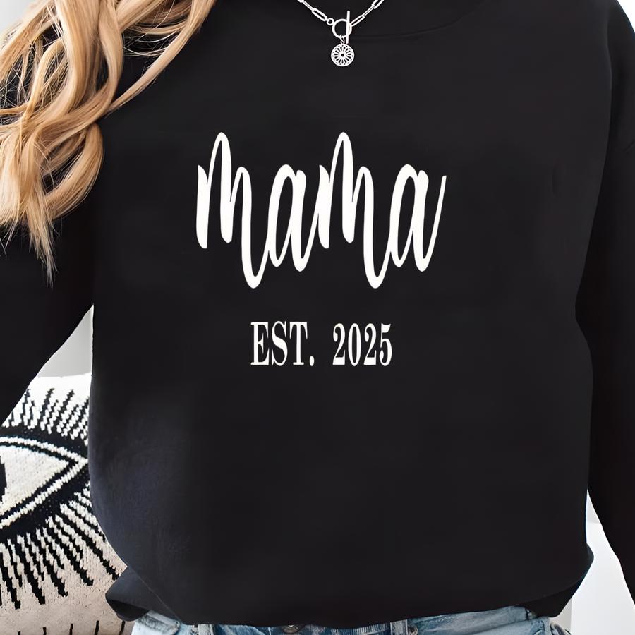 Cute Personalized Mama Sweatshirt With Kids Names Gifts For Mothers Day, Mom Sweatshirt, Gifts For Mom, Gifts For Her Sweatshirt