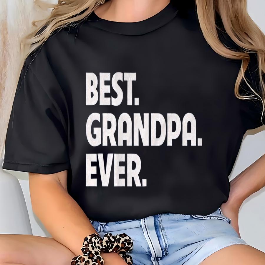 Bbq Apron, Best Grandpa Ever T-shirt