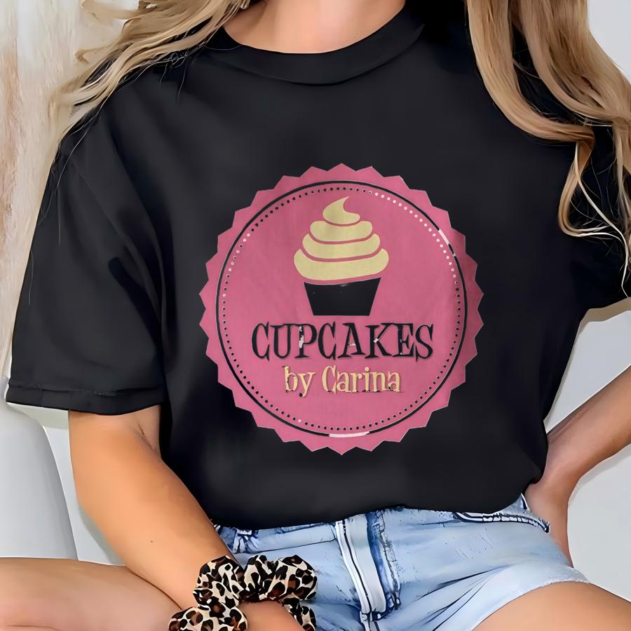 Personalized Cupcake Apron, Baking Accessories, Personalized Gift, Mothers Day Gift, Christmas Gift Ideas, Baker Gifts, Chef Gift T-shirt