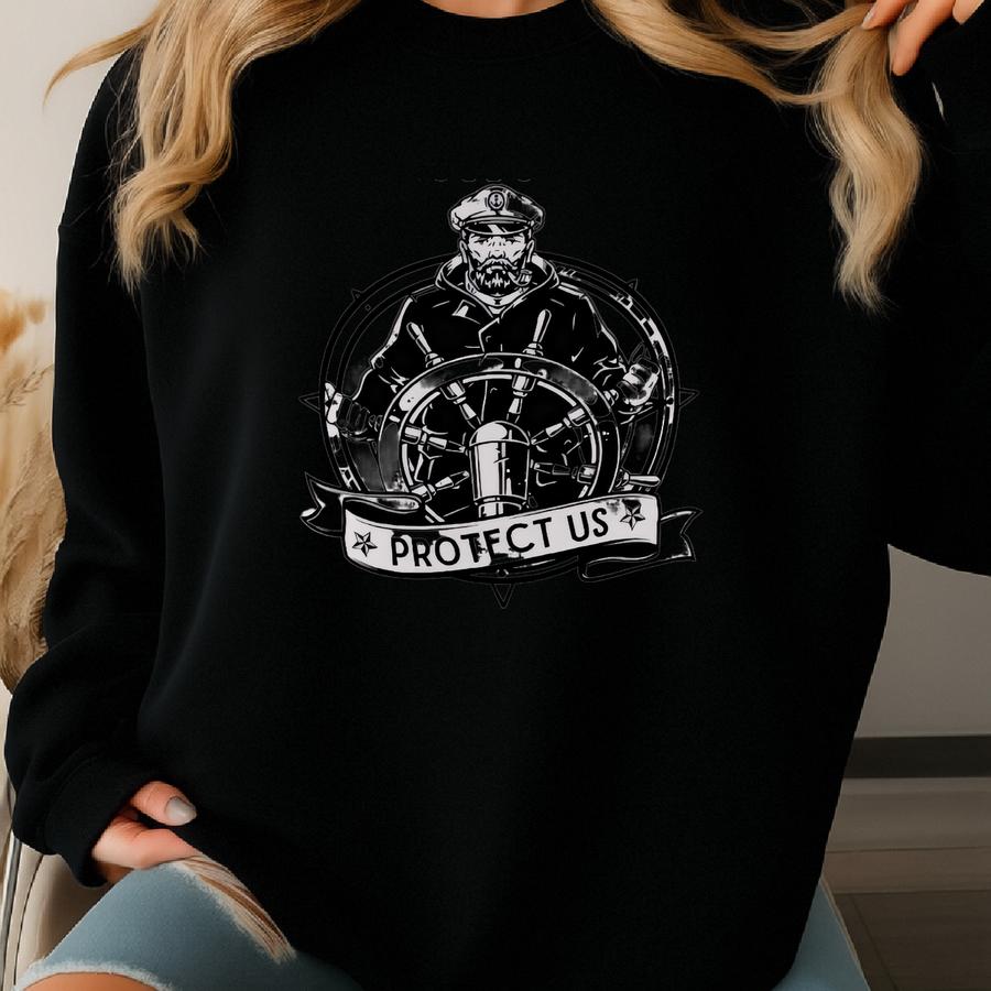 St Brendan The Navigator Mug: Catholic Patron Saint Of Travelers, Nautical Sailor Gift Sweatshirt