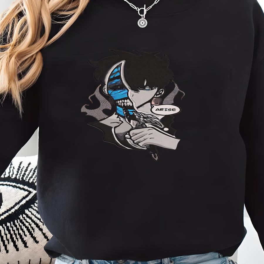 Anime Sweatshirt: The Strongest Hunter Design Sweatshirt
