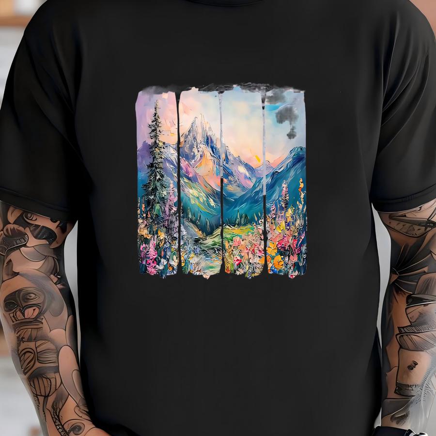 Fearfully Wonderfully Created Shirt, Bible Verse Gift, Floral Christian, Jesus Sweater, Religious Gift, Nature Lover Tee, Faith Based Shirt T-shirt