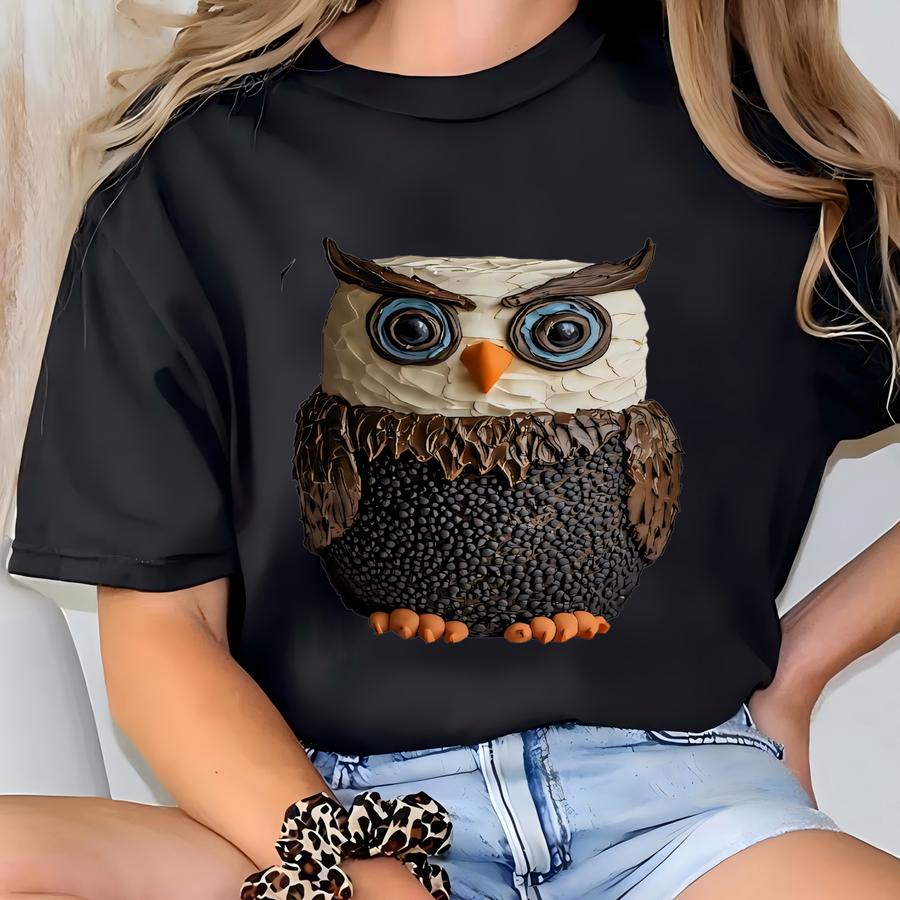 Owl Coffee Mug: Unique Ceramic Animal Lover Gift T-shirt