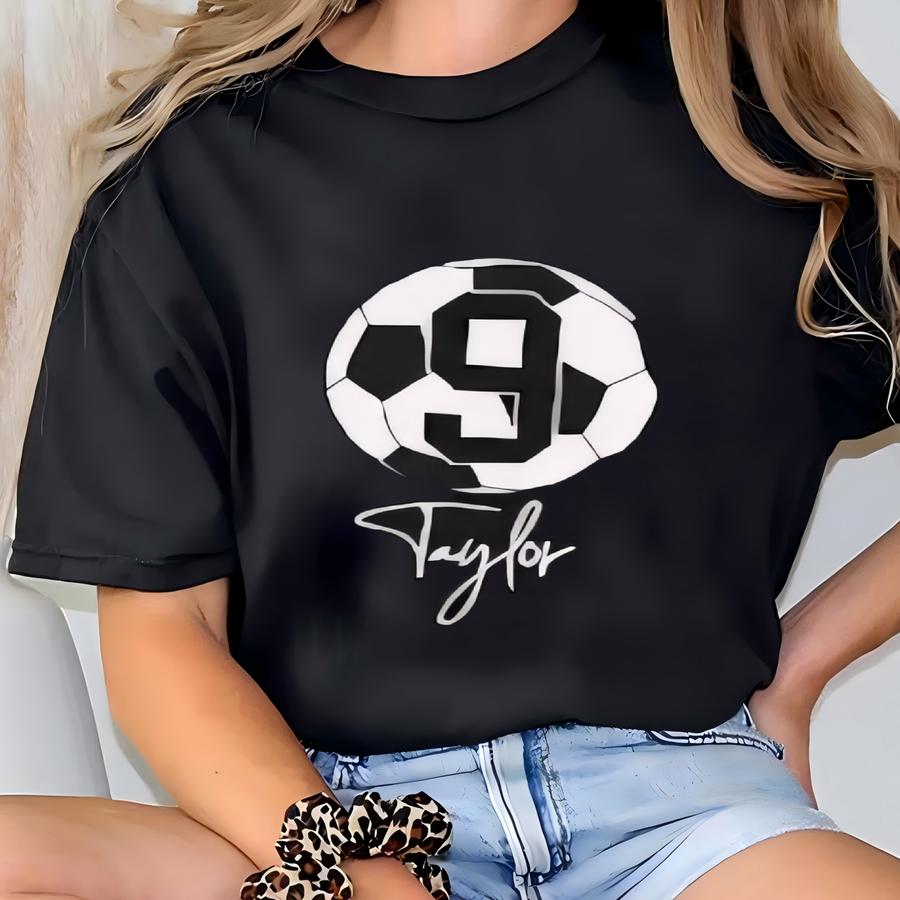 Personalized Kids Soccer Hoodie: Custom Name Number, Youth Soccer Tee T-shirt